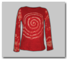 Red Spiral T-Shirt Img